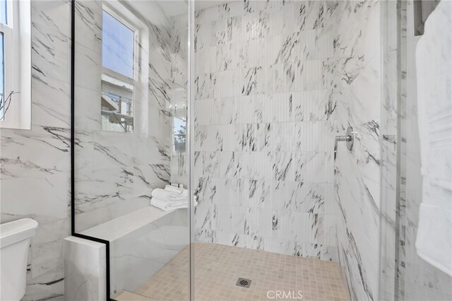19011 Main St Unit 113, Huntington Beach, CA 92648 - full bath with toilet and a marble finish shower
