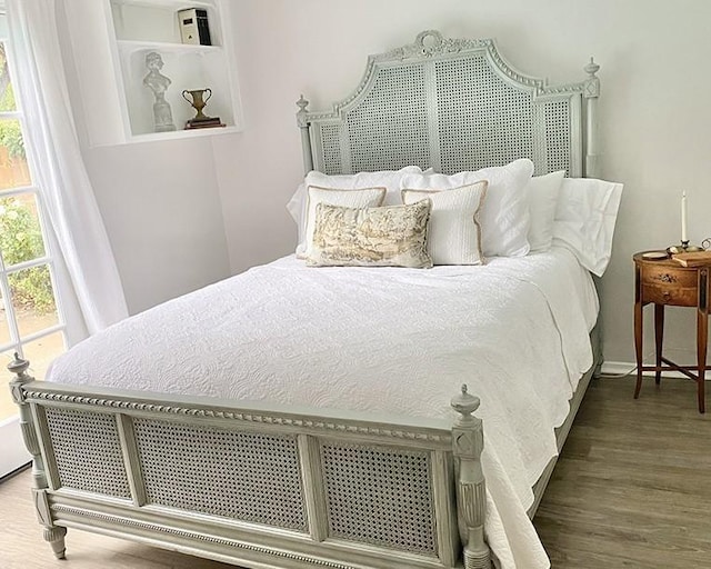 26261 Veva Way, Calabasas, CA 91302 - bedroom featuring wood finished floors and baseboards