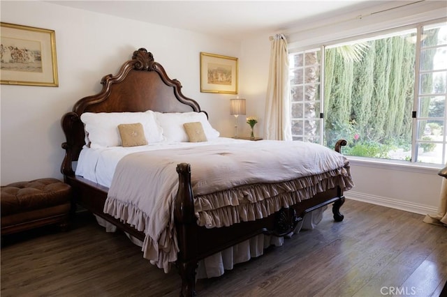 26261 Veva Way, Calabasas, CA 91302 - bedroom with wood finished floors and baseboards