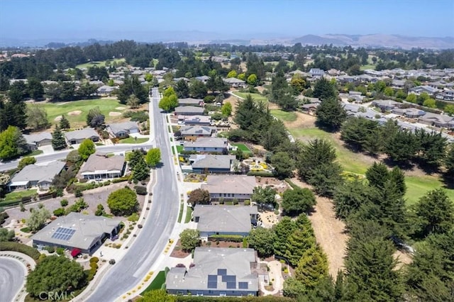 839 Chukar St, Arroyo Grande, CA 93420 - aerial perspective of suburban area featuring a mountain backdrop
