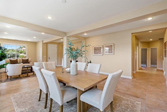 839 Chukar St, Arroyo Grande, CA 93420 - dining area with recessed lighting and baseboards