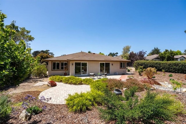 839 Chukar St, Arroyo Grande, CA 93420 - rear view of house with a patio and stucco siding