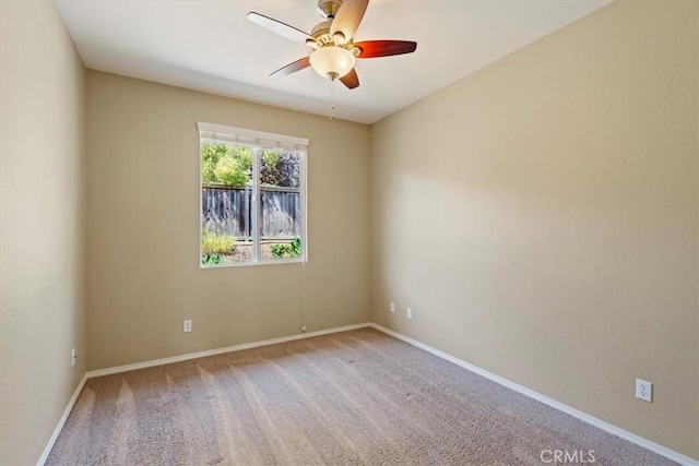 839 Chukar St, Arroyo Grande, CA 93420 - unfurnished room with a ceiling fan and carpet flooring