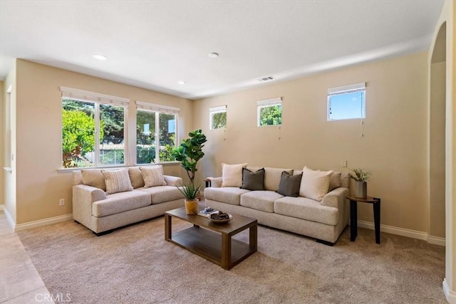 839 Chukar St, Arroyo Grande, CA 93420 - living area with carpet floors and recessed lighting