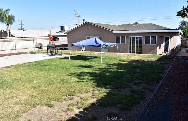 356 S S St, Rialto, CA 92376 - back of property with stucco siding and a patio area