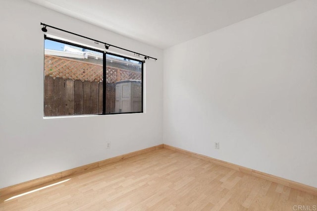 4525 Mississippi St Unit 2, San Diego, CA 92116 - empty room with wood finished floors and baseboards