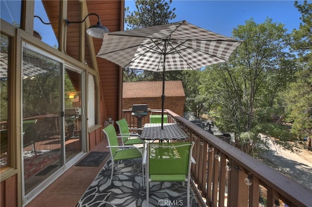 33480 Weeping Willow Dr, Green Valley Lake, CA 92341 - view of deck
