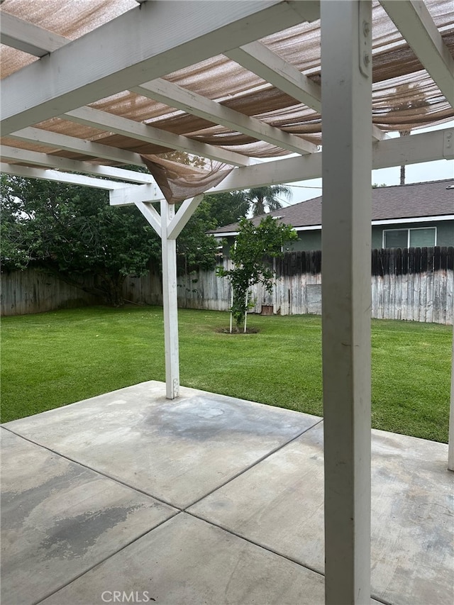 5631 Walter St, Riverside, CA 92504 - fenced backyard featuring a pergola and a patio