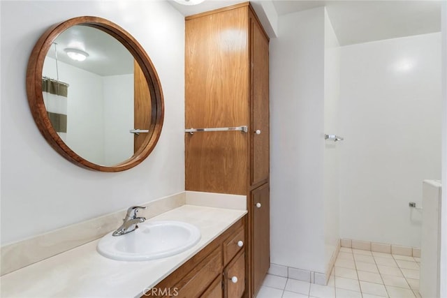 2343 Navarro Dr, Claremont, CA 91711 - bathroom featuring vanity and tile patterned flooring