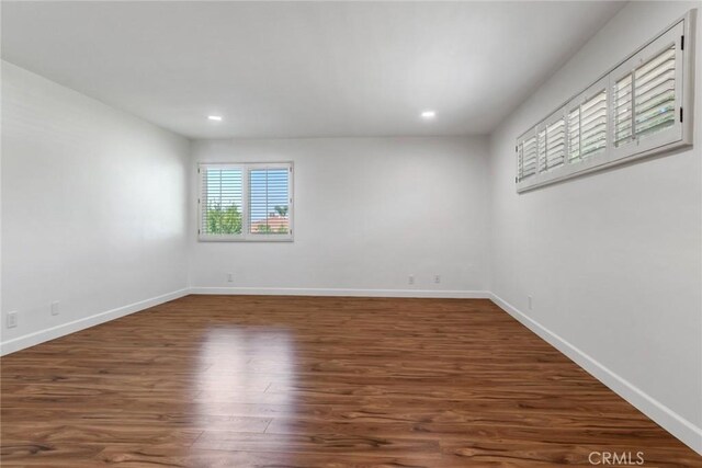 2343 Navarro Dr, Claremont, CA 91711 - unfurnished room with wood finished floors and recessed lighting