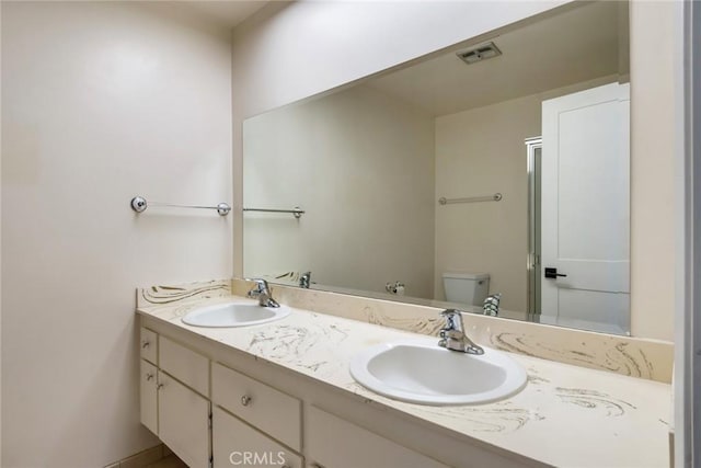 2343 Navarro Dr, Claremont, CA 91711 - full bath featuring double vanity and toilet