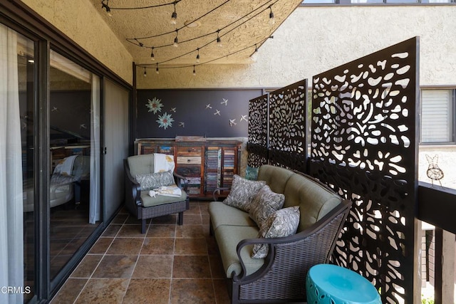 111 S Orange Grove Blvd Unit 203, Pasadena, CA 91105 - balcony with outdoor lounge area
