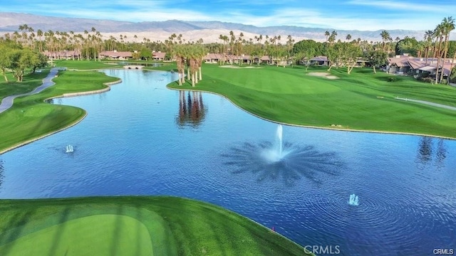 241 Wild Horse Dr, Palm Desert, CA 92211 - view of community with a water and mountain view and golf course view
