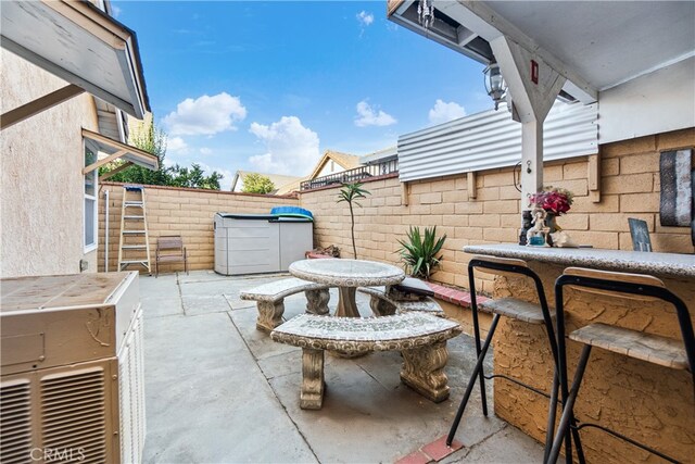 3718 Berkshire Rd, Pico Rivera, CA 90660 - fenced backyard featuring a patio area