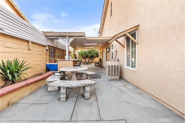 3718 Berkshire Rd, Pico Rivera, CA 90660 - view of patio featuring outdoor dining area