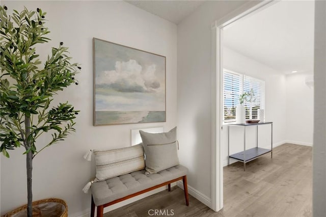 15352 Pastrana Dr, La Mirada, CA 90638 - living area featuring wood finished floors and baseboards
