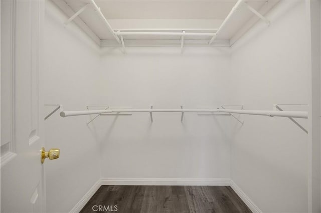 15352 Pastrana Dr, La Mirada, CA 90638 - walk in closet with dark wood finished floors