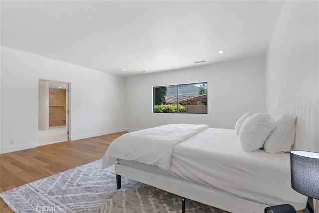 32641 Womsi Rd, Pauma Valley, CA 92061 - bedroom with wood finished floors and recessed lighting