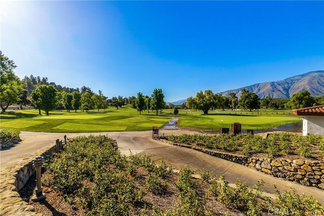 32641 Womsi Rd, Pauma Valley, CA 92061 - view of community with a mountain view, a yard, and golf course view