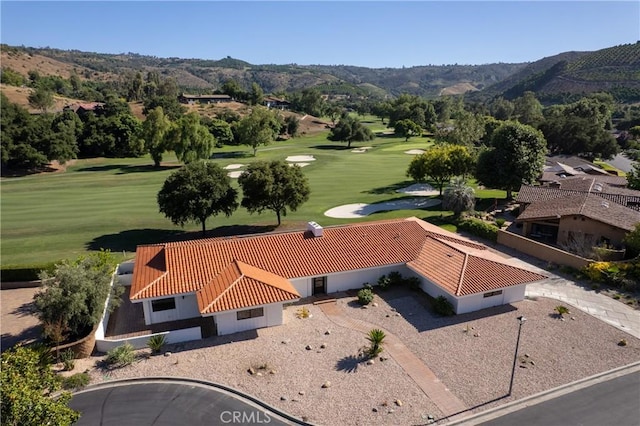 32641 Womsi Rd, Pauma Valley, CA 92061 - view of subject property with a mountainous background and a golf club
