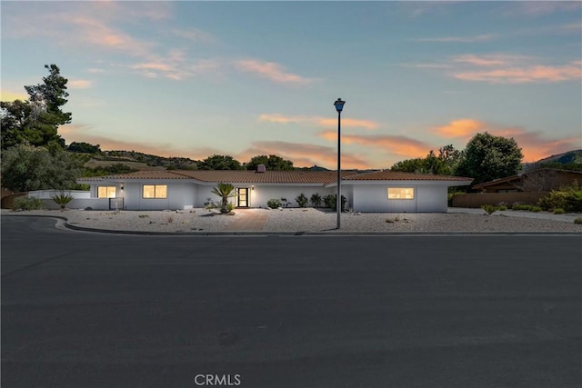 32641 Womsi Rd, Pauma Valley, CA 92061 - view of front of home with a tile roof