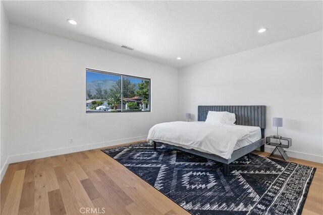32641 Womsi Rd, Pauma Valley, CA 92061 - bedroom with wood finished floors and recessed lighting