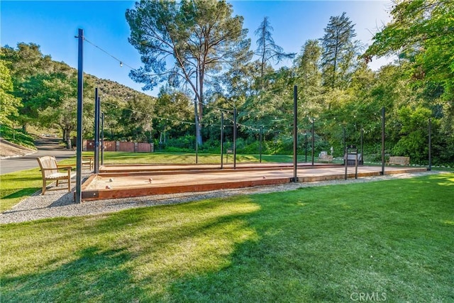 32641 Womsi Rd, Pauma Valley, CA 92061 - view of home's community with a game area and a yard