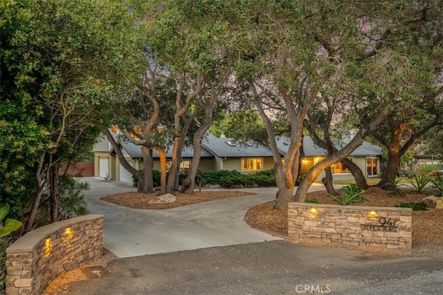 947 Calimex, Nipomo, CA 93444 - view of front of house with curved driveway and a garage