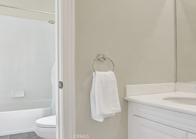 18 Via Canero, San Clemente, CA 92673 - bathroom with vanity, bathing tub / shower combination, and tile patterned floors