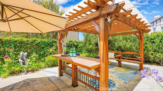 18 Via Canero, San Clemente, CA 92673 - view of patio with a pergola and outdoor dining area
