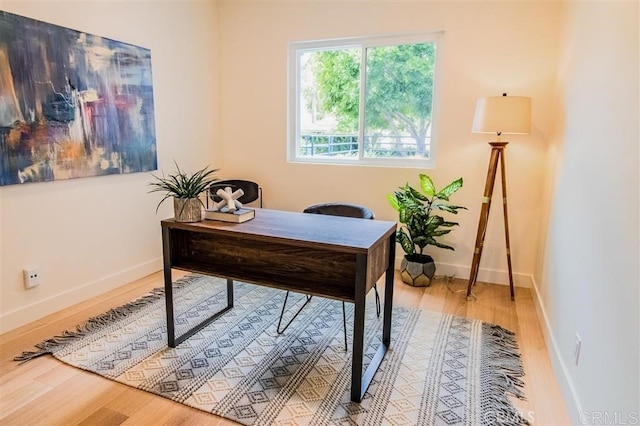 4026 Garfield St, Carlsbad, CA 92008 - office space featuring wood finished floors and baseboards