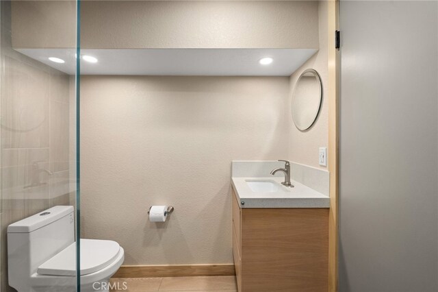 325 N Madison Ave, Monrovia, CA 91016 - bathroom featuring vanity and tile patterned flooring