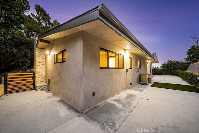 325 N Madison Ave, Monrovia, CA 91016 - view of front facade featuring a patio area, stucco siding, and crawl space