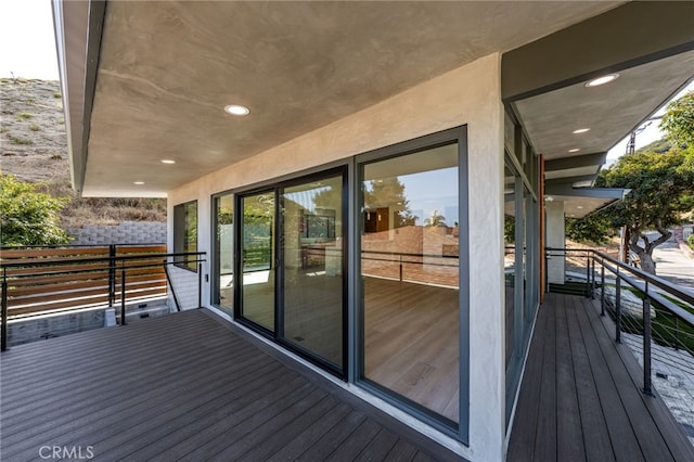 325 N Madison Ave, Monrovia, CA 91016 - view of wooden terrace