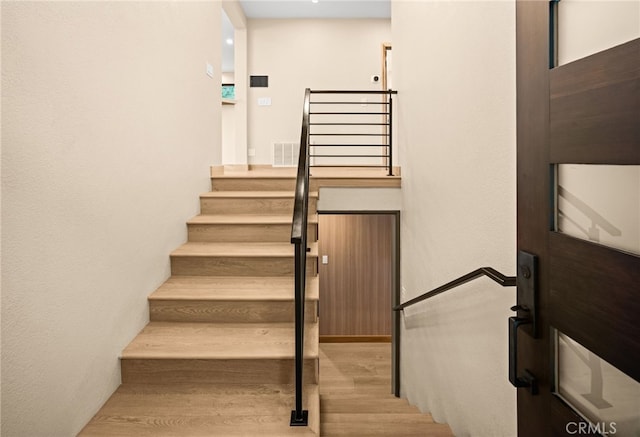 325 N Madison Ave, Monrovia, CA 91016 - stairs with wood finished floors