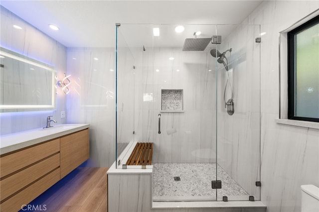 325 N Madison Ave, Monrovia, CA 91016 - full bathroom with a shower stall and vanity