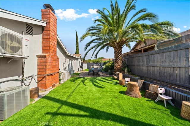 18536 Mescal St, Rowland Heights, CA 91748 - fenced backyard with a patio area
