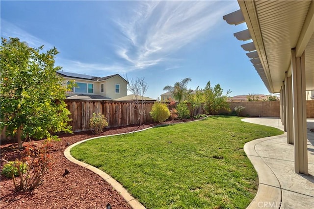 27974 Garda Ct, Menifee, CA 92585 - fenced backyard with a patio