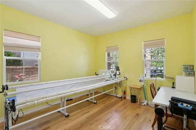 1627 Camino Sueno, Hemet, CA 92545 - office space featuring wood finished floors and baseboards