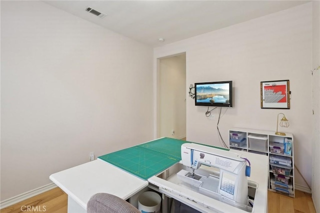 1627 Camino Sueno, Hemet, CA 92545 - office space with light wood-style flooring and baseboards