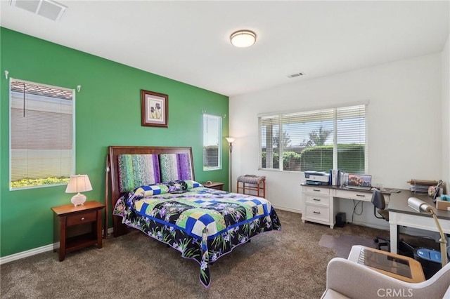 1627 Camino Sueno, Hemet, CA 92545 - carpeted bedroom featuring a desk and baseboards
