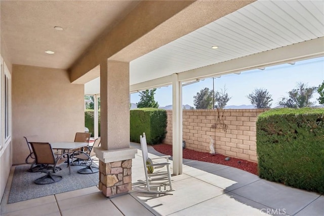 1627 Camino Sueno, Hemet, CA 92545 - view of patio / terrace featuring outdoor dining area