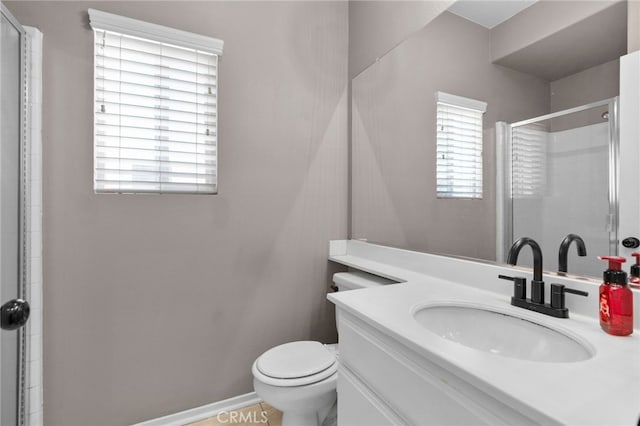 11890 Greenbluff Way, Yucaipa, CA 92399 - full bathroom featuring vanity and a shower with shower door