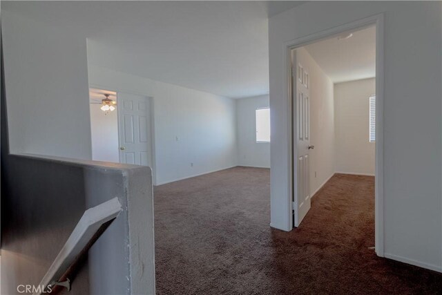 13740 Starshine Dr, Victorville, CA 92392 - carpeted spare room featuring a ceiling fan and baseboards
