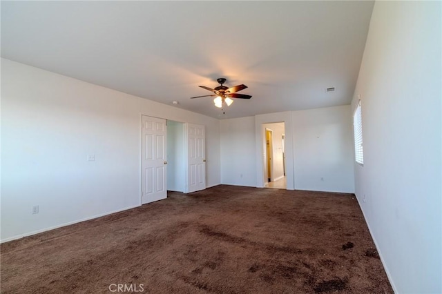 13740 Starshine Dr, Victorville, CA 92392 - unfurnished bedroom with carpet floors and ceiling fan