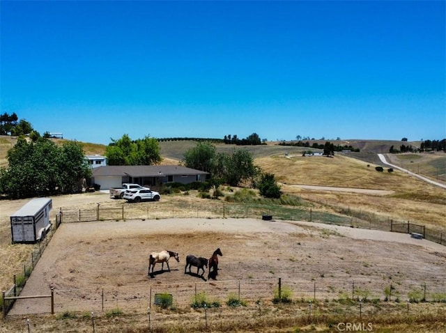7491 Kingsbury Rd, Templeton, CA 93465 - view of yard featuring a rural view
