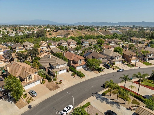 40132 White Leaf Ln, Murrieta, CA 92562 - aerial perspective of suburban area featuring a mountainous background