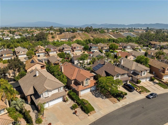 40132 White Leaf Ln, Murrieta, CA 92562 - aerial view of residential area with mountains