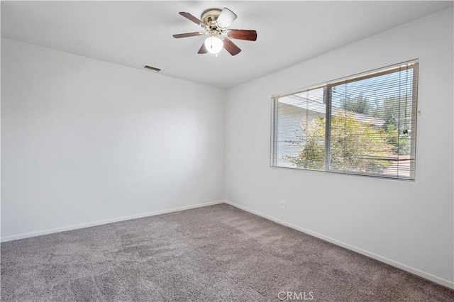513 W D St, Wilmington, CA 90744 - spare room featuring carpet floors and ceiling fan