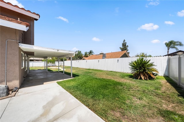 7250 Goldboro Ln, Riverside, CA 92506 - fenced backyard with a patio